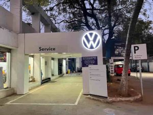 Volkswagen Car Service Center In Jeedimetla Hyderabad.