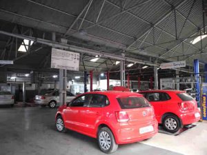 Volkswagen Car Showroom In Uppal Hyderabad.