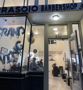 barber shop in Columbus Ave San Francisco