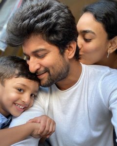 Who is the wife of actor Nani