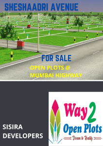 Open plots at mumbai highway